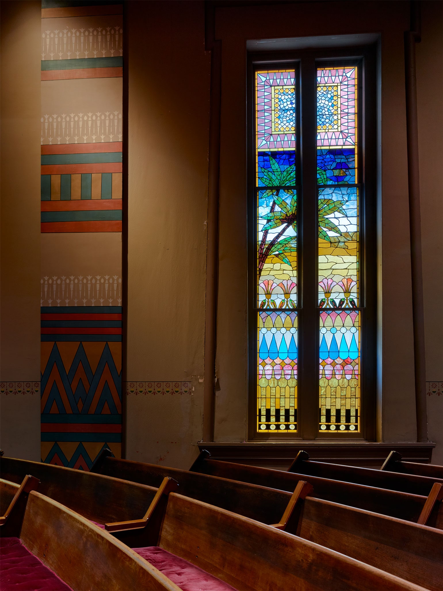 William Strickland evokes an Egyptian temple within a Presbyterian Church in the heart of Tennessee