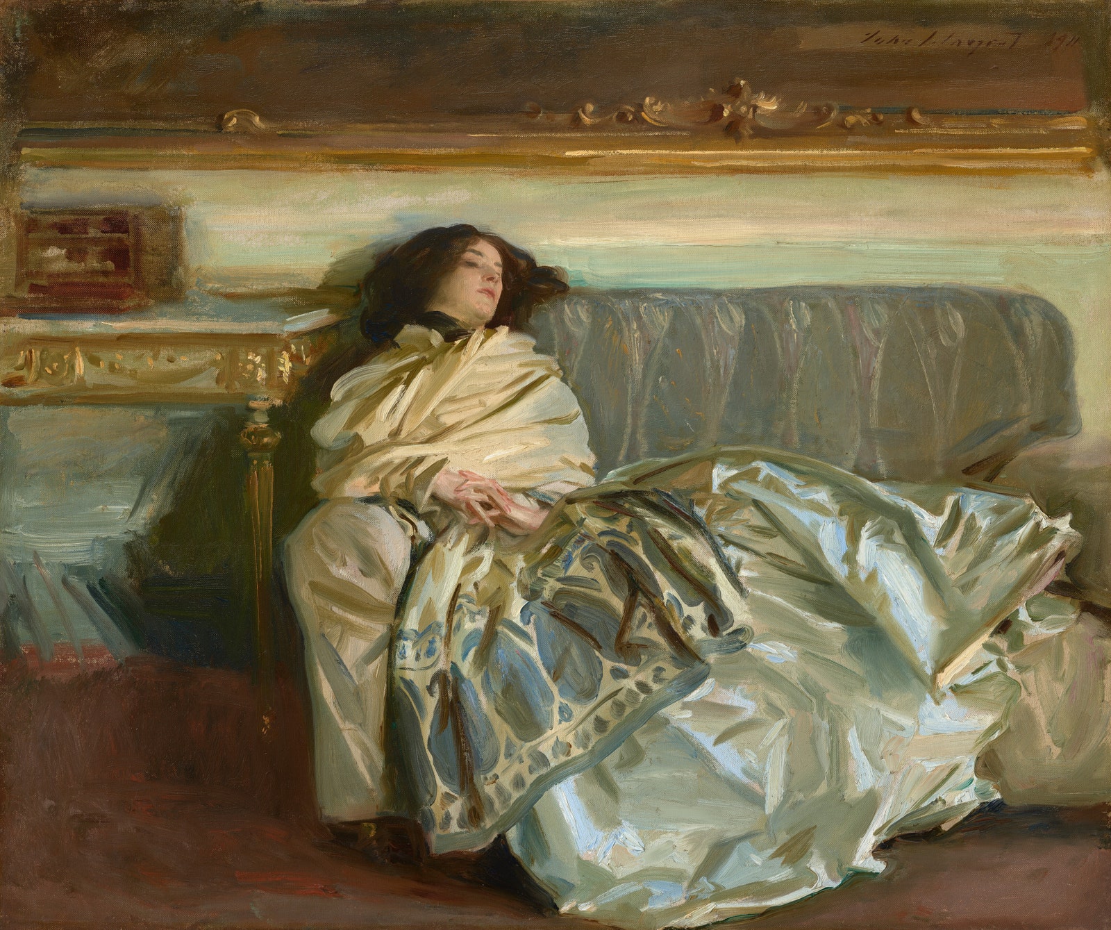 Painting style: John Singer Sargent’s flair for fine fashion